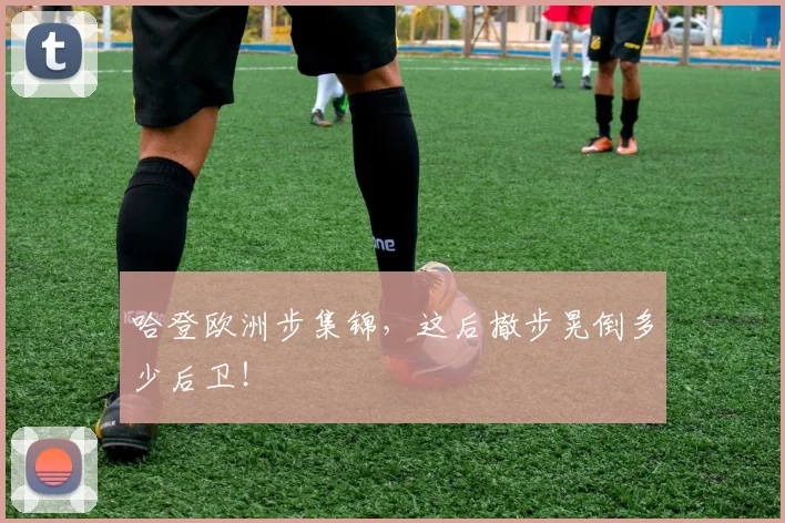 哈登欧洲步集锦，这后撤步晃倒多少后卫！